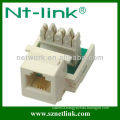 NT-K024A Cat3 UTP keystone jack right-angled 110 IDC connector Building structural wiring system